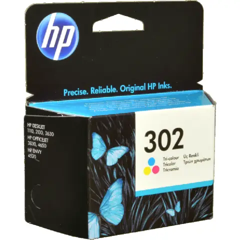 Tusz HP 302 / F6U65AE Kolor do drukarek (Oryginalny) [4ml]